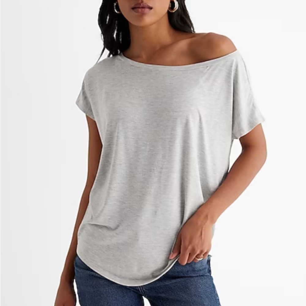 Express One Eleven tunic. Heather Grey color. Size Small.